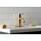 Kingston Brass SingleHandle Bathroom Faucet with Push PopUp, Brushed Brass LSF8223DL - alternate 3